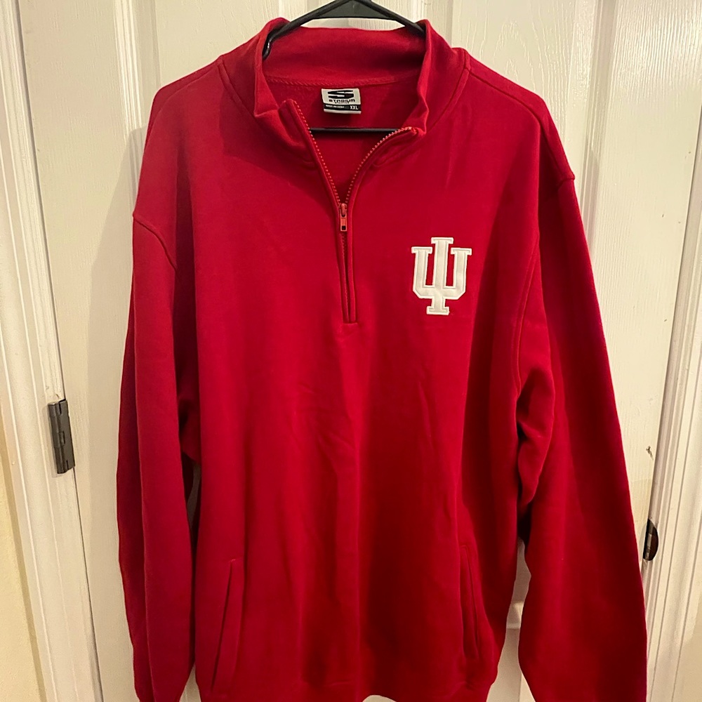 Indiana University Quarter Zip Sweatshirt